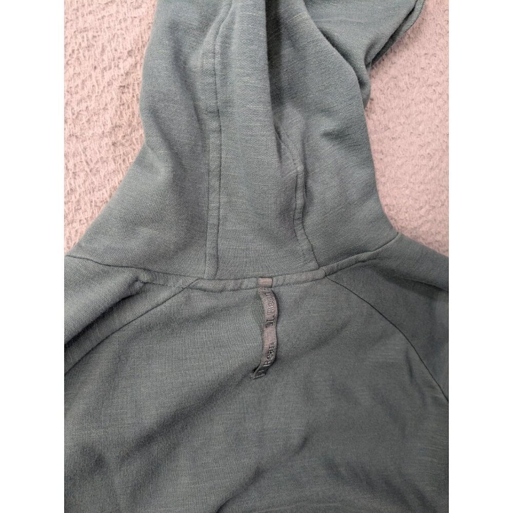 LL Bean Hoodie Mens XXL Slightly Fitted Green 2XL Hooded Pullover Stretch - Picture 13 of 13